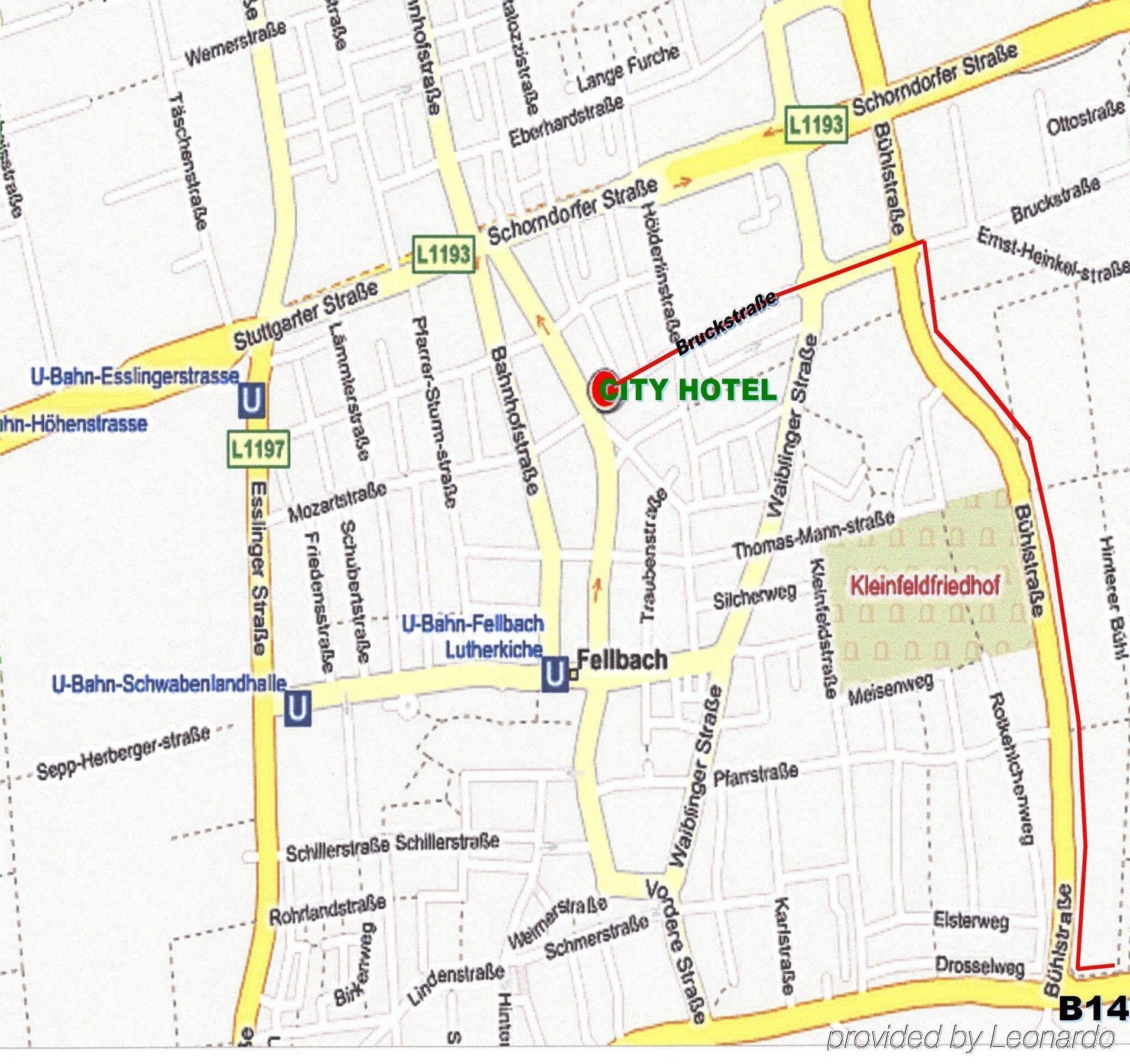 City Hotel Fellbach 24H Check-In Exteriér fotografie